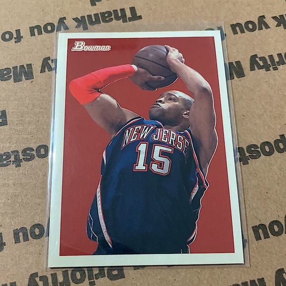 Vince Carter โ09 Topps Bowman Card